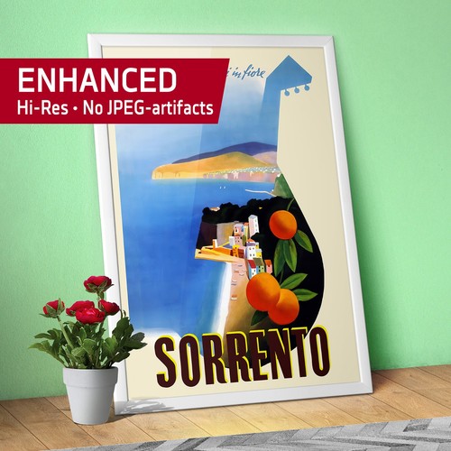 Sorrento italia poster anni - poster,