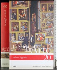 LA STORIA DELL'ARTE 20. INDICI E APPARATI. AA.VV. ELECTA/LA REPUBBLICA.
