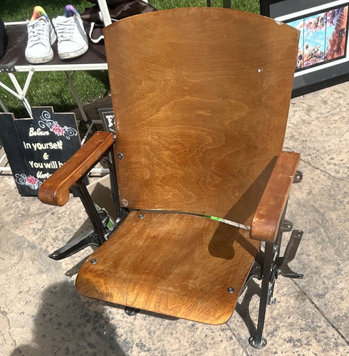Poltrona antica legno e - in,