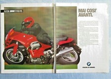 MOTOSPRINT994-PUBBLICITA'/ADVERTISING-1994- NUOVA BMW R 1100 RS (2 fogli)