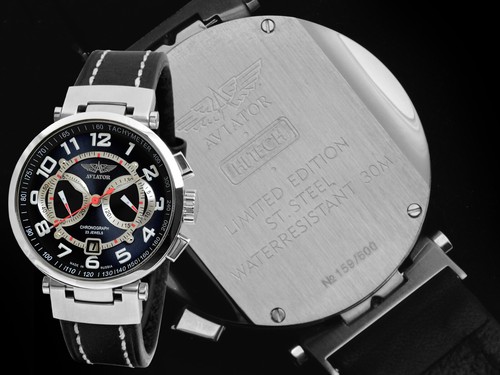 Poljot aviator chronograph - aviator, hi