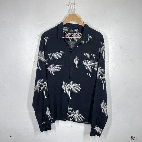 Camicia all saints uomo - l, nera