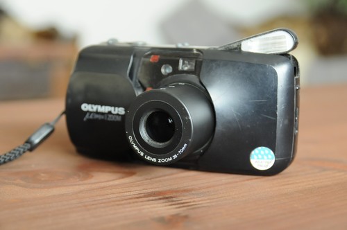 Olympus mju zoom black - u[mju:],