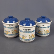 Set 3 Barattoli Ceramica