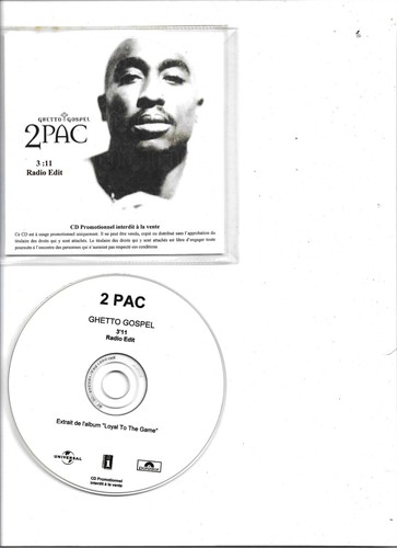 2pac pac rare french promo - rare,