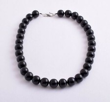 Girocollo collana corallo nero - corallo nero marino rosso naturale - OFFERTA