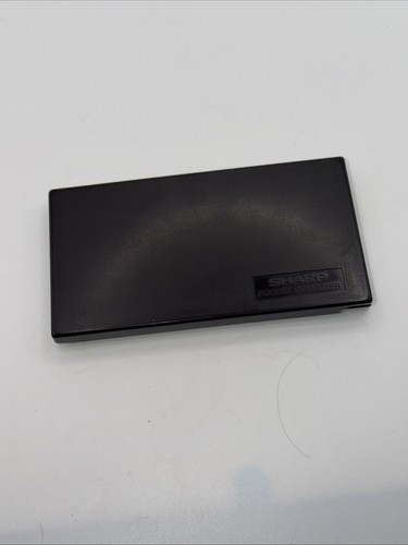 Vintage sharp pocket computer - pocket,