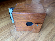 Noon wood pinhole - wood, camera