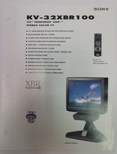 1995 sony 32xbr100 - 1995,
