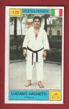 FIGURINA PANINI CAMPIONI DELLO SPORT 1969-70 N.110 LUCIANO ARCHETTI ATLETICA