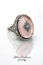 Anello vetro canfora rosa - in,