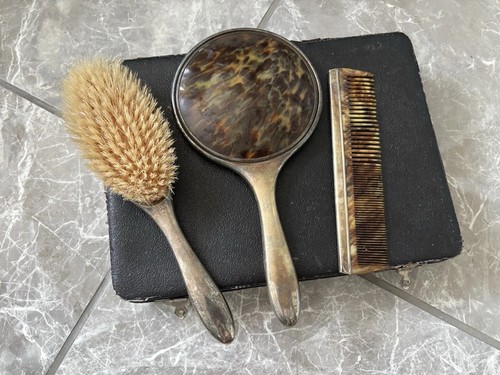 Specchio pettine spazzola - e,