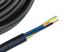 (1,27 €/m)H07RN-F 3x1,5 mm² 3G1,5 cavo in gomma al metro 10-100 m