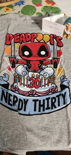 Shirt deadpool funko pop - t,