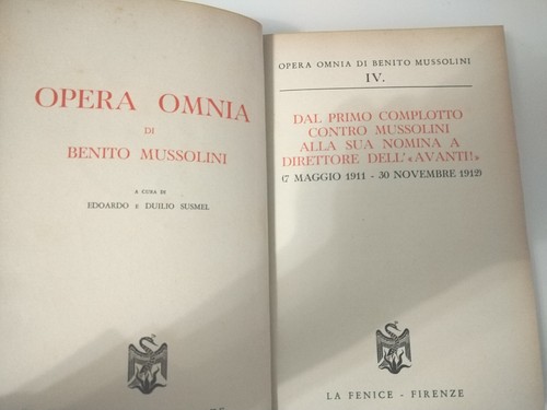 1481 opera omnia - di, benito