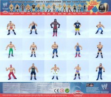 Figurine Dolci Preziosi: World Wrestling Entertainment (2005) - Set completo 