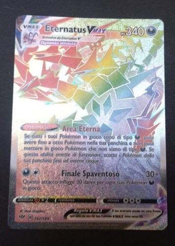 Carta pokémon eternatus vmax - pokémon,