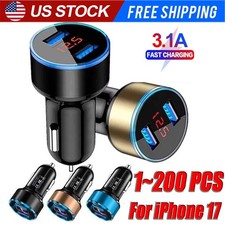 Lotto Caricabatteria Auto USB