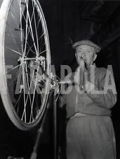 Foto Vintage Ciclismo Giovanni Gerbi 1952 stampa 24x30 cm