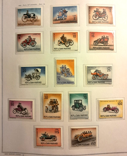 San marino 1962 annata - san,