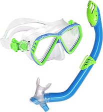 Set maschera snorkeling per