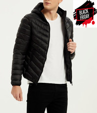 Giubbotto giubotto uomo piumino giubbino  100 grammi gr trapuntato nero giacca L