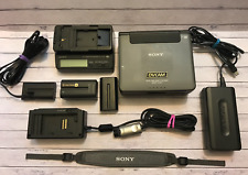 SONY DSR-V10P MiniDV DVCAM Recorder + CVX-V1P color video camera + AC-V700