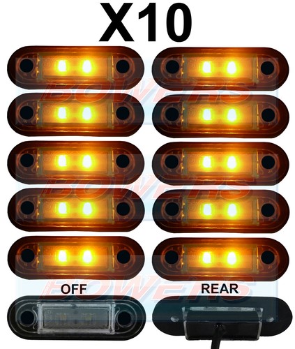 12v 24v flush fit ambra - 12v/24v,