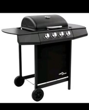 Barbecue con griglia a gas a 4