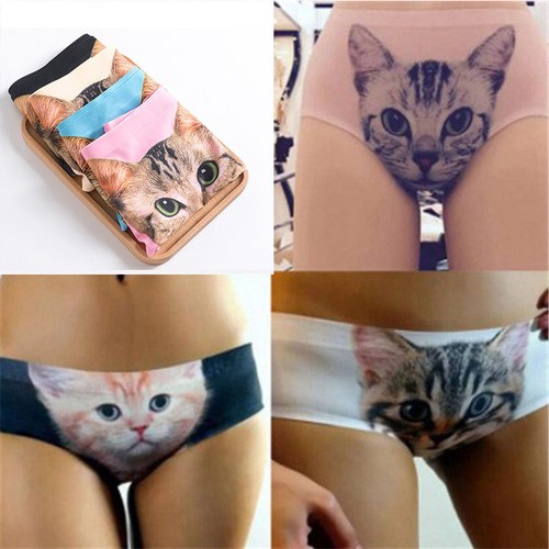 Mutandine gatto sexy intimo - 3d,