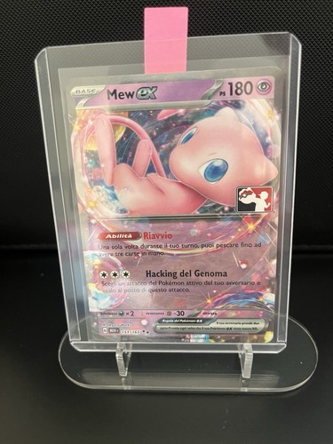 Carta pokémon psa mew - mew, ex