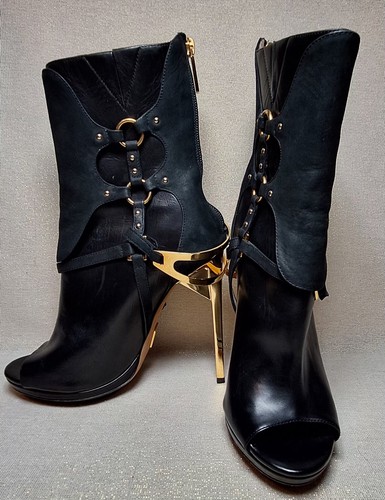 Herve leger black - leger, leather