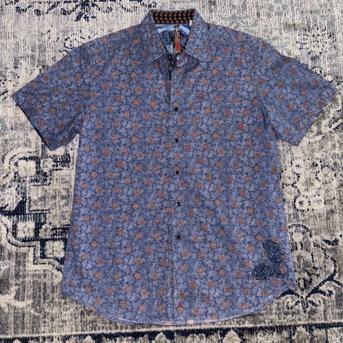 Camicia robert graham uomo - uomo, blu