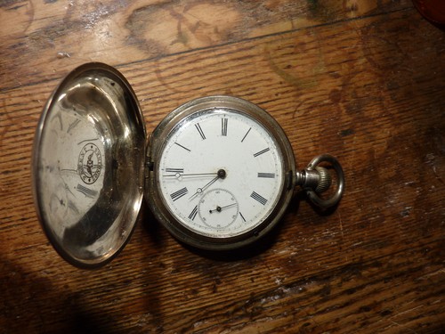 1900 orologio da tasca - c.1900--orologio,