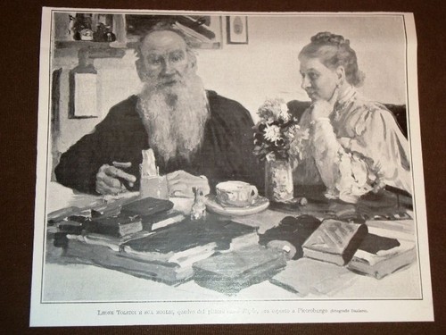 Leone tolstoi sua moglie - leone, e