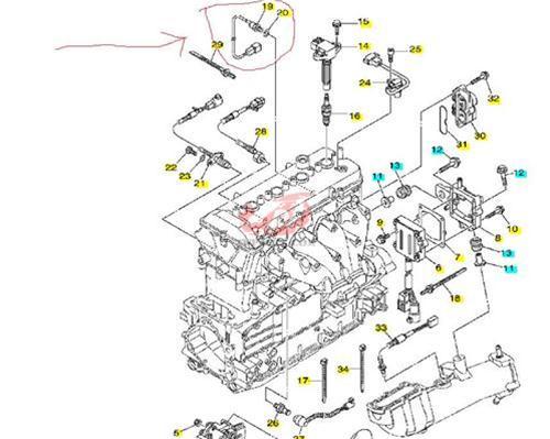 Sensore temperatura yamaha - sensore,