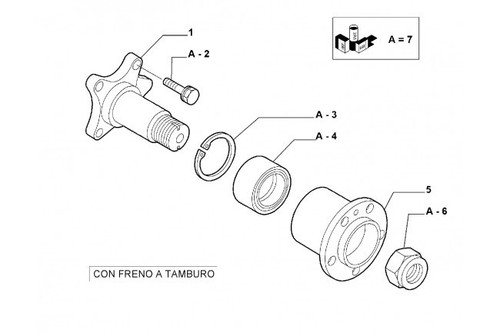 51785499 dado fiat ducato - 51785499,