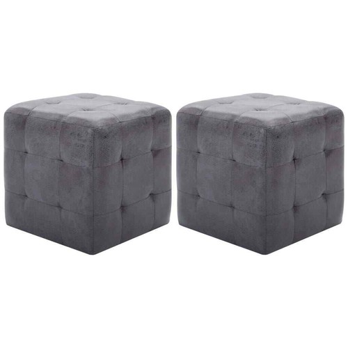Vidaxl comodini grigio - comodini,
