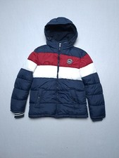 Ovs kids Giacca Bambini Cappuccio e fodera in pile e coulisse Tg 13/14 ANNI blu