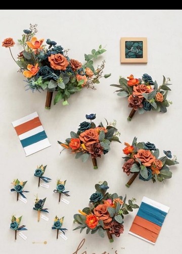 Confezione fiori artificiali - confezione,