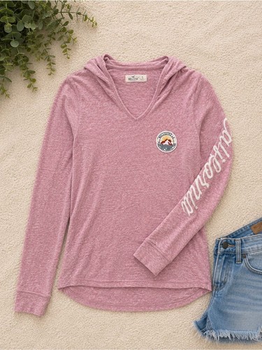 Shirt hollister rosa con - t-shirt,