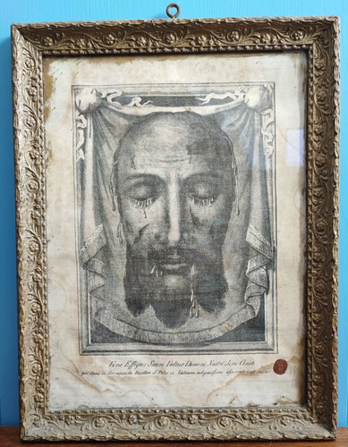 Sacro volto cristo reliquia - di,