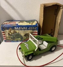 Action Jackson Safari Jeep *RARA* Con Box Mego Baravelli Amico