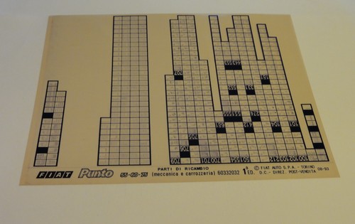 Microfiche catalogo ricambi - microfiche,