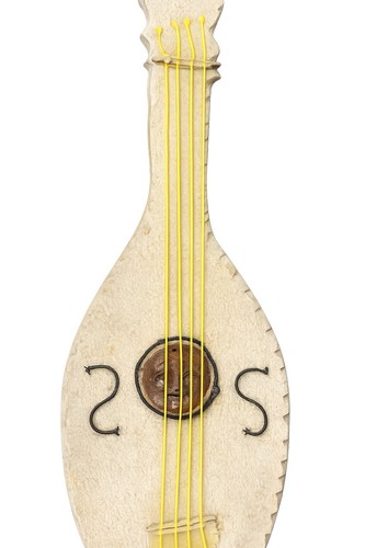 Scultura liuto pietra - scultura,