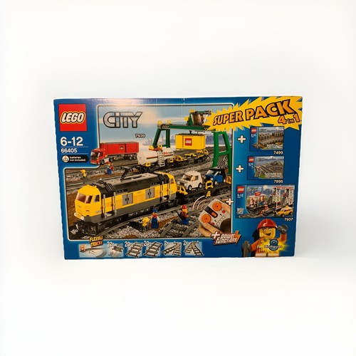 Lego 66405 city set - lego, treno