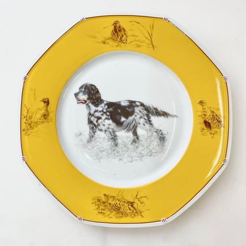 Hermes piatto cane setter