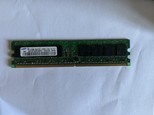 RAM SAMSUNG 512MB 1Rx8 DDR2 PC2 - 3200U PC COMPUTER FISSO