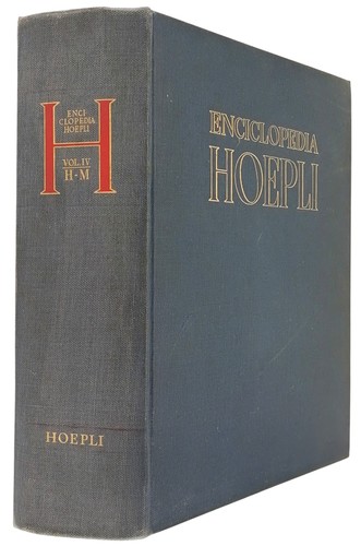 Enciclopedia hoepli volume - enciclopedia, iv
