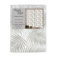 Coppia TENDINA a vetro FOGLIA